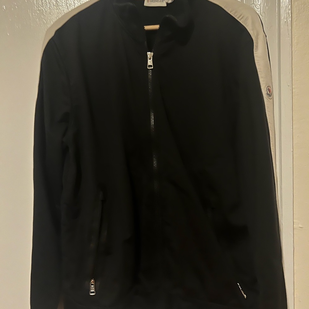 Moncler Black and White Jacket